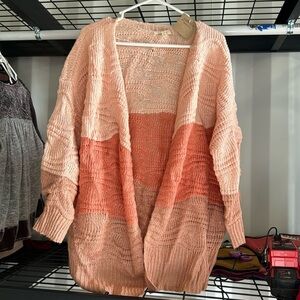 Promese coral cardigan